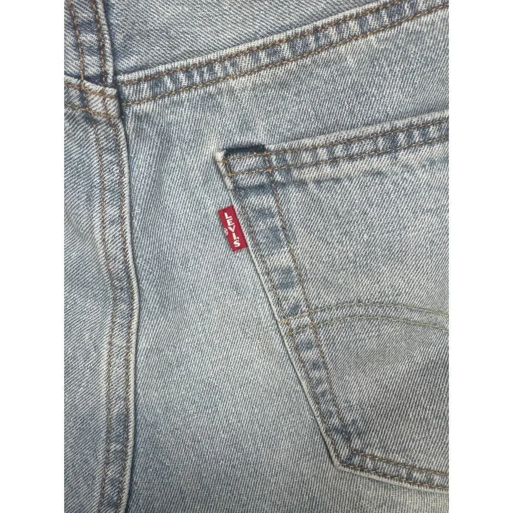 Levi's 501 Jeans, Men's, 32x32 Rare Happy To Be Here Destructed Hemp Selvedge